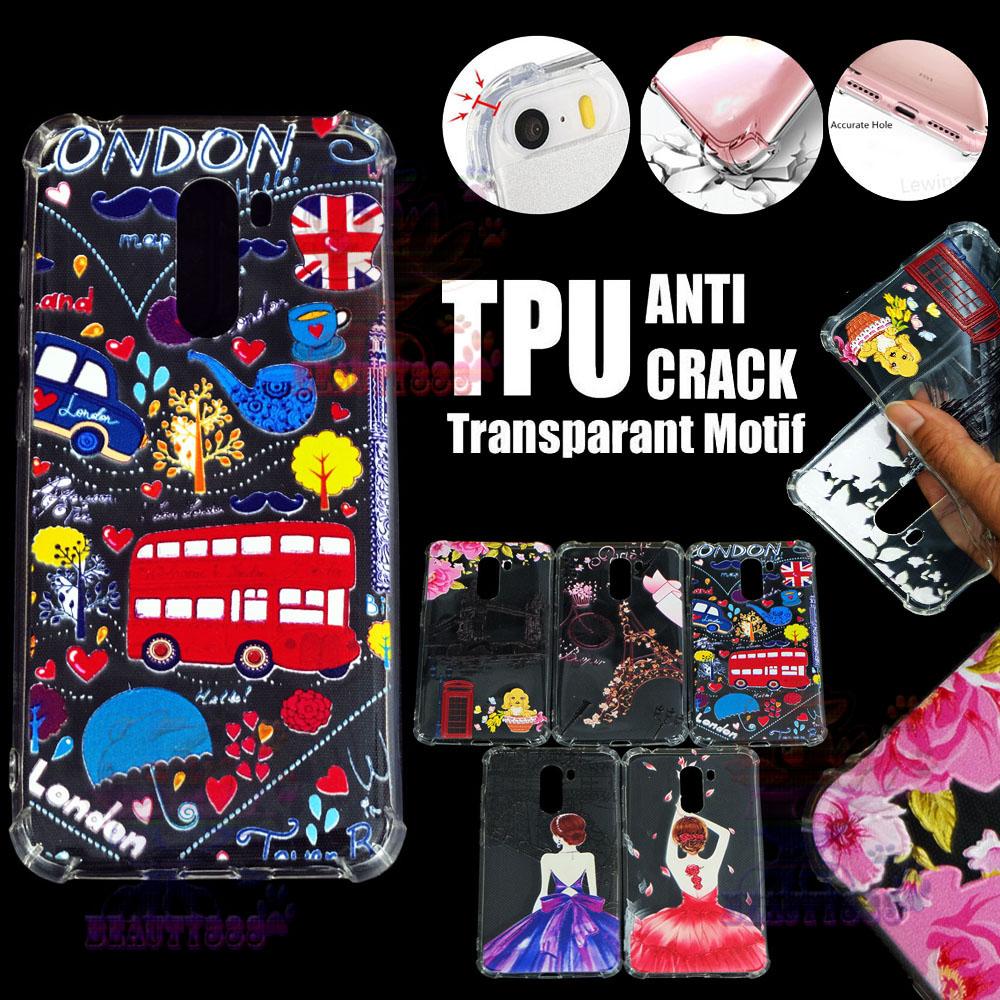 Beauty Case Anti Crack Xiaomi POCO F1 Case 3D Luxury Animasi Bus London Inggris Softcase Anti Jamur Air Case 0.3mm / Silicone Xiaomi Poco F1 / Silikon Anti Shock / Case Hp / Jelly Case Xiaomi Poco F1 / Anti Crack Gambar - 2