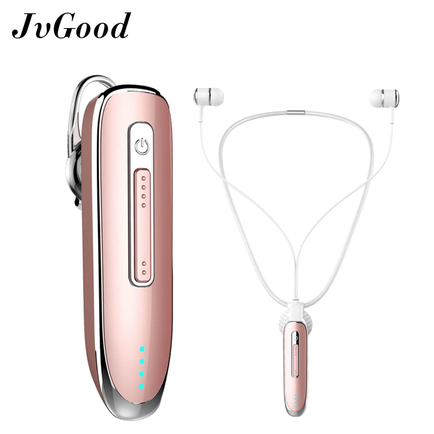 Jual Wireless Earbud Terlengkap & Termurah JvGood Nirkabel Olahraga Earphone Bluetooth Wireless Earbuds Necklace Earphones Bluetooth Headsets Hands free Earphones Mono