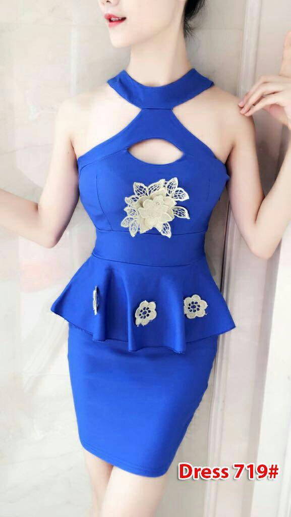 719# baju pesta import / baju seksi / baju pesta selutut / dress fashion import