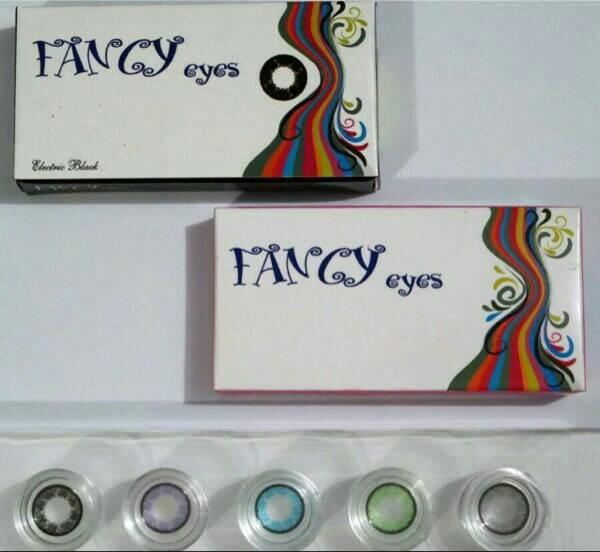Softlens / Acc Softlens promo Omega Fancy grey dan brown normal only Kualitas Super