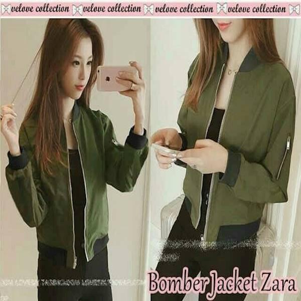 Bomber Jaket Zara Cwek