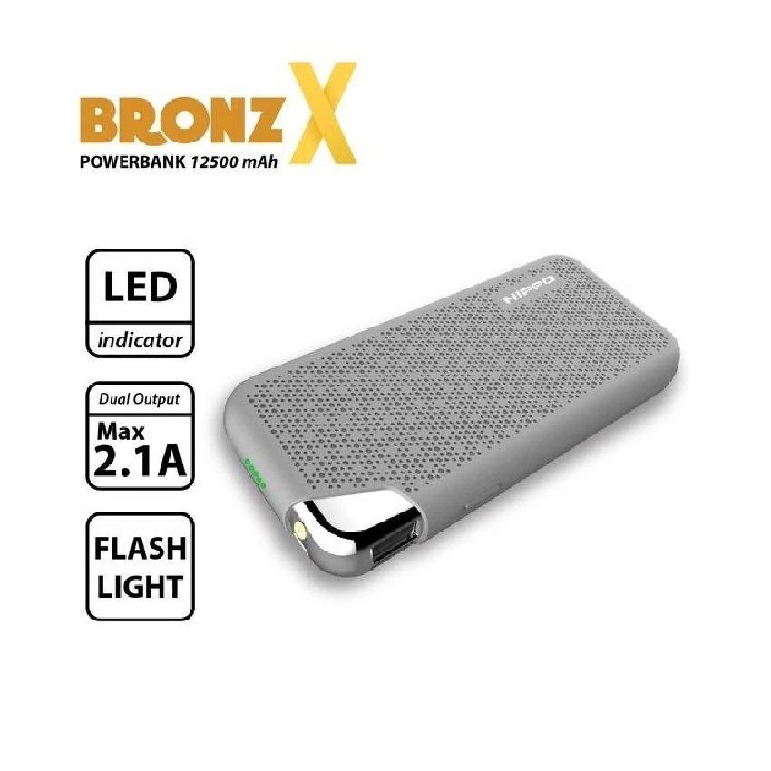 Power Bank Hippo Bronz X 12500Mah sp