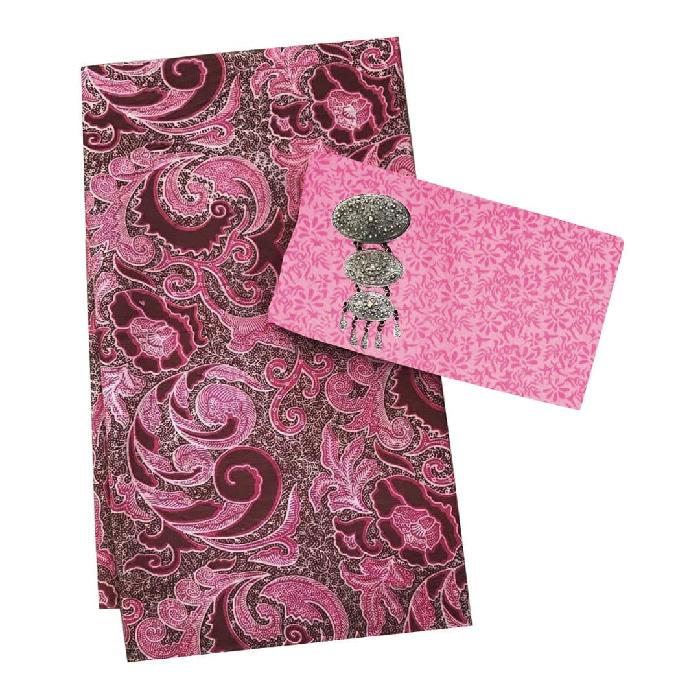 TERLARIS Kain Batik 2 meteran, Kain Embos, Bahan Batik untuk Kemeja,KBKE001-30C PROMO