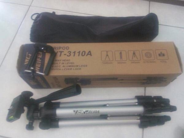 Promo TRIPOD Weifeng WT3110A Untuk Camdig,Handycam,DSLR dan Hp + Holder U original