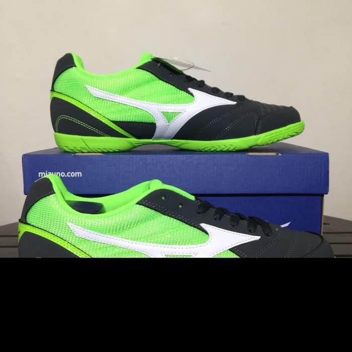 Murah Sepatu Futsal Mizuno Sala Club 2 IN Green Gecko Q1GA175105 Ori / Sepatu Futsal / Sepatu Bola/ Sepatu Olahraga/ sepatu Futsal Original / Sepatu Bola Original / sepatu Running / Sepatu Pria