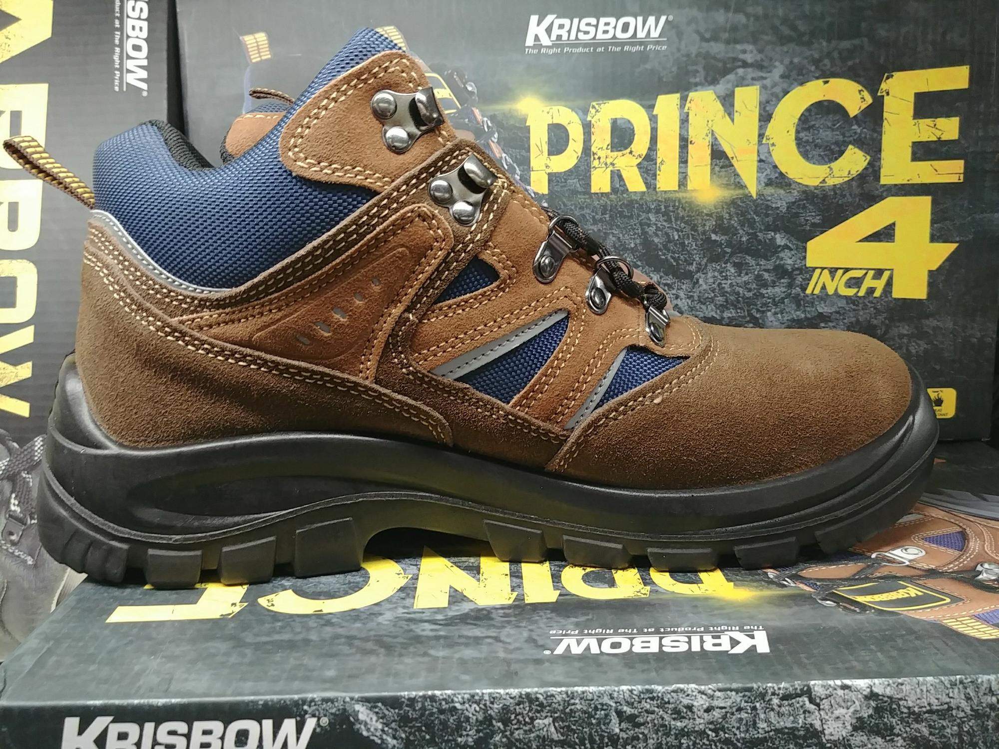 Sepatu Safety Sepatu Pengaman Prince 6 Inch Ukuran Size 42