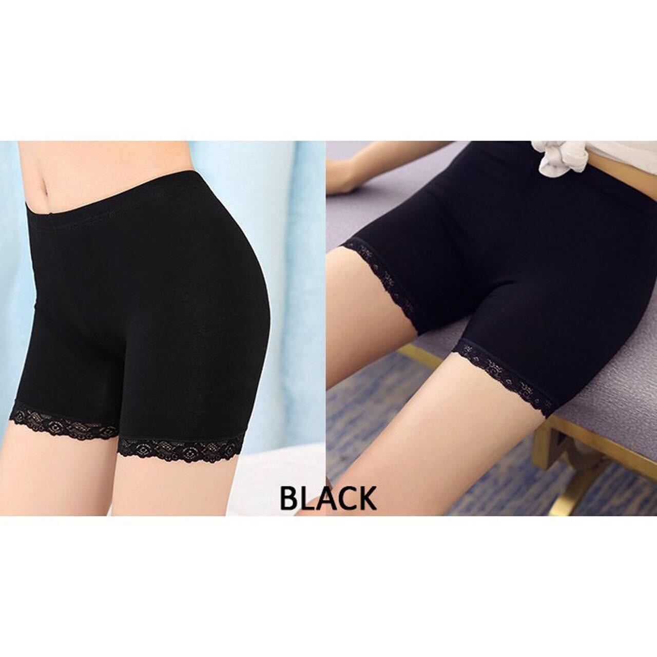 Labelledesign HOTPANS KETAT RENDA CELANA - HITAM