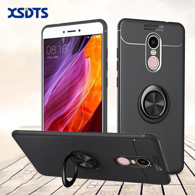 Case I Ring Xiaomi Redmi Note 4x Snapdragon Auto Focus Cover Stand