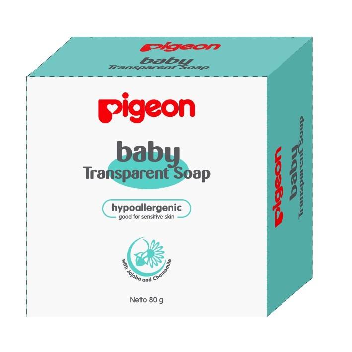 PIGEON Baby Transparent Soap Chamomile 80Gr / Sabun Bayi