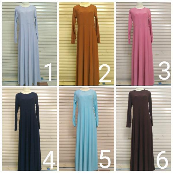 Promo Hari Ini Dalaman Gamis Wanita Muslim Polos Jersey Payung Ika Fashion Tanah Abang Murah Untuk