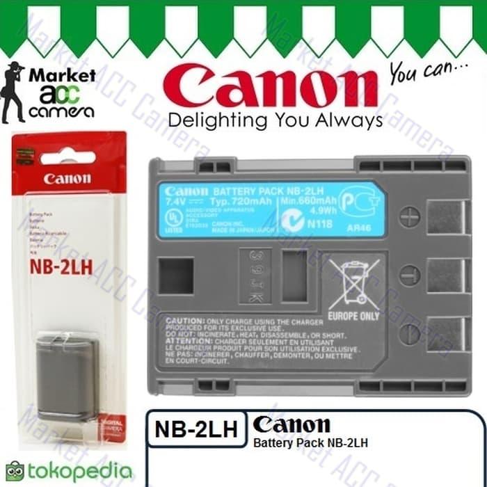Promo Battery Canon NB-2LH (EOS 350D/400D, G7/G9, Kiss Digital N/Digital X) original