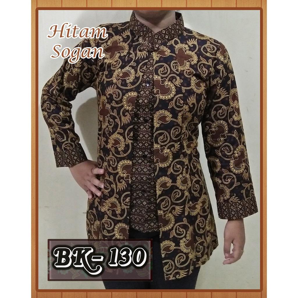 Blouse Batik Atasan Wanita Batik Kerja Modern Baju Kemeja Wanita Murah