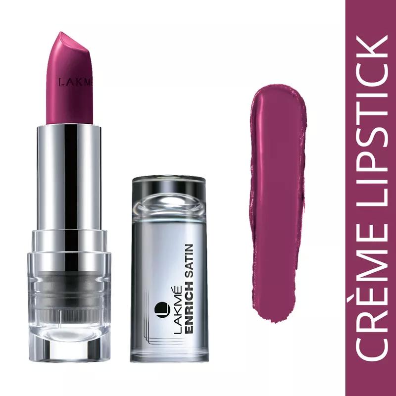 Lakme Enrich Satin Lip Color Smooth and Even Finish Moisturizing and Long Lasting