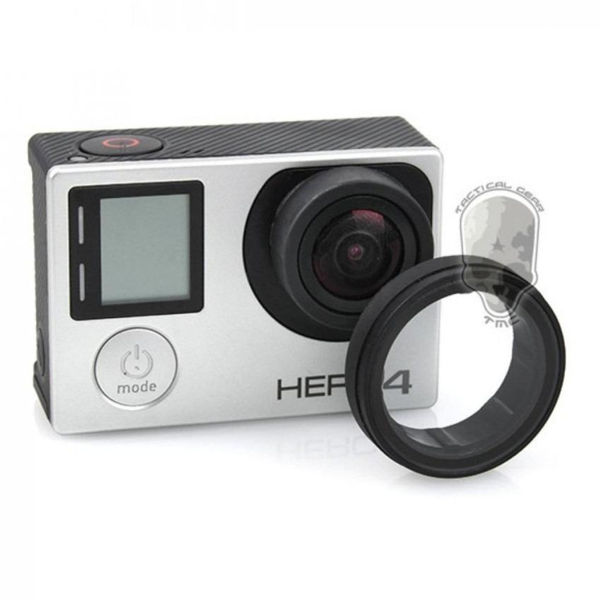 TMC Lens Protection for GoPro HR253 Pelindung Lensa Go Pro 3/4 Action Camera Accessories Aksesoris Kamera Aksi Anti Debu Kotoran Goresan Perlengakapn Audio Video Vlog Foto Photo Photograph s7505 - Black