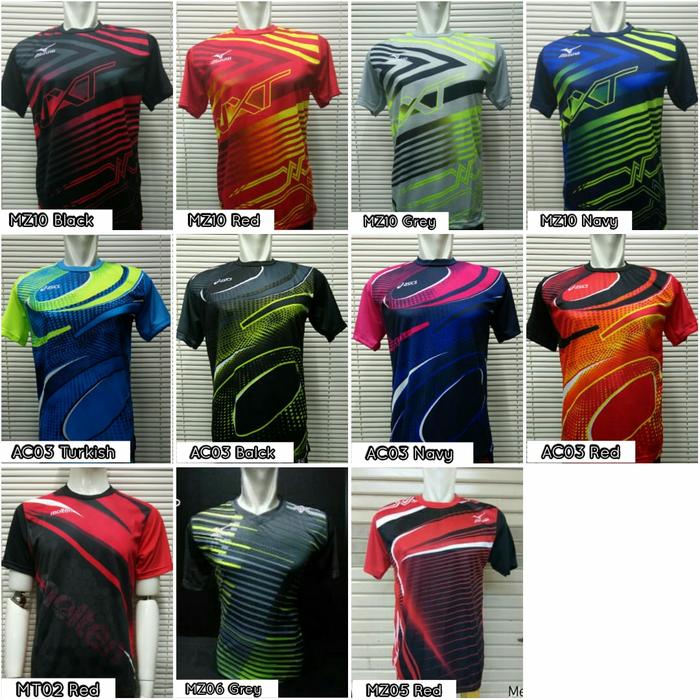 PROMO!!! Baju Voli Kaos Volley Mizuno Asics Molten - RxzcDz