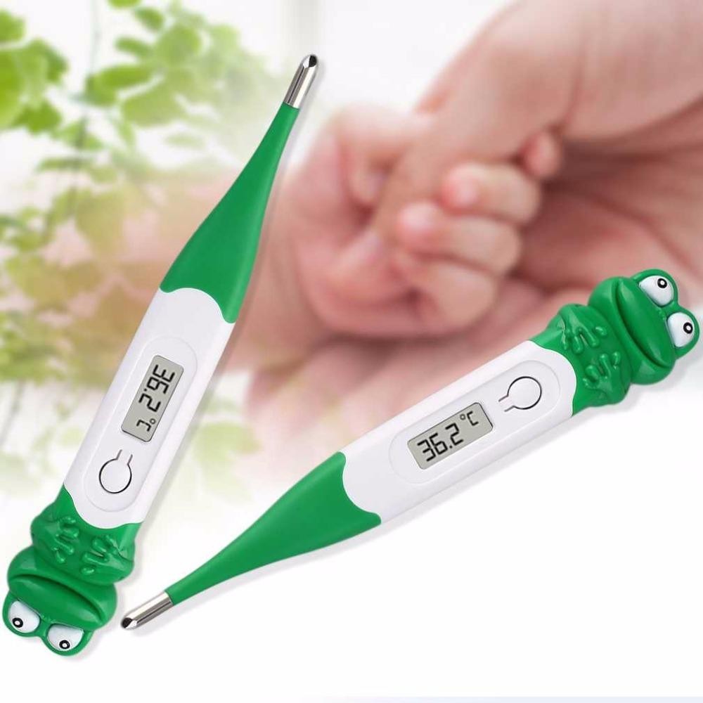 Baby Talk Club - Thermometer Digital Animal - Alat Pengukur Suhu Badan - Alat Untuk Mengetahui Saat Anak Sakit Panas - Motif Random/Acak