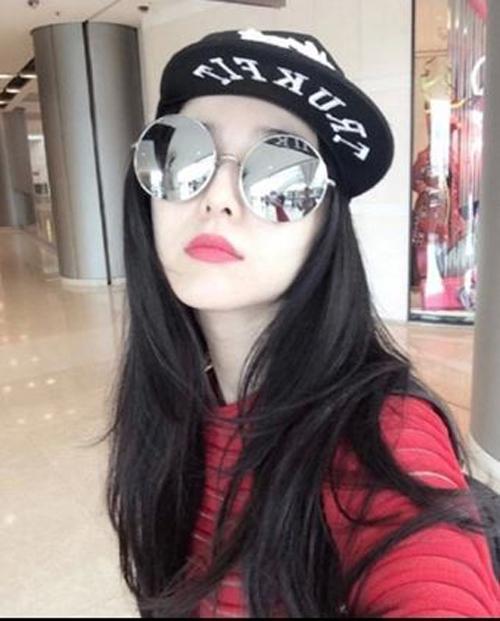 kacamata bulat besar trendi sunnies round mirror sunglasses jgl034