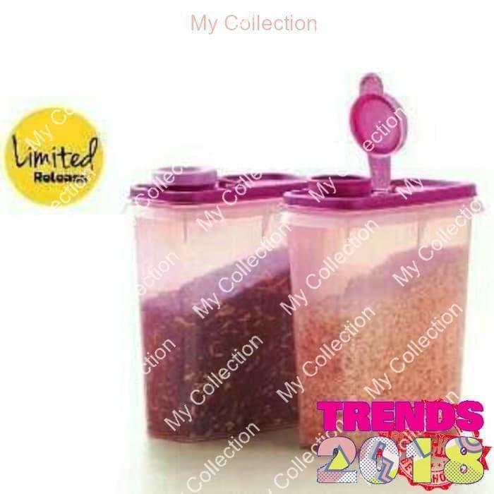 Promo Terbatas!! Tupperware Small Crispy Storer Tempat Meses Kacang Gula Kopi Teh - ready stock