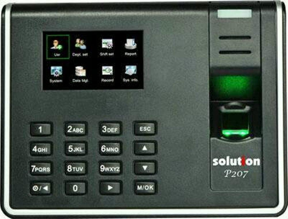SOLUTION P207 -Mesin Absen/Finger Scan /Absensi Sidik Jari 206 / Aneka Mesin Absen Terbaru Murah Terlaris