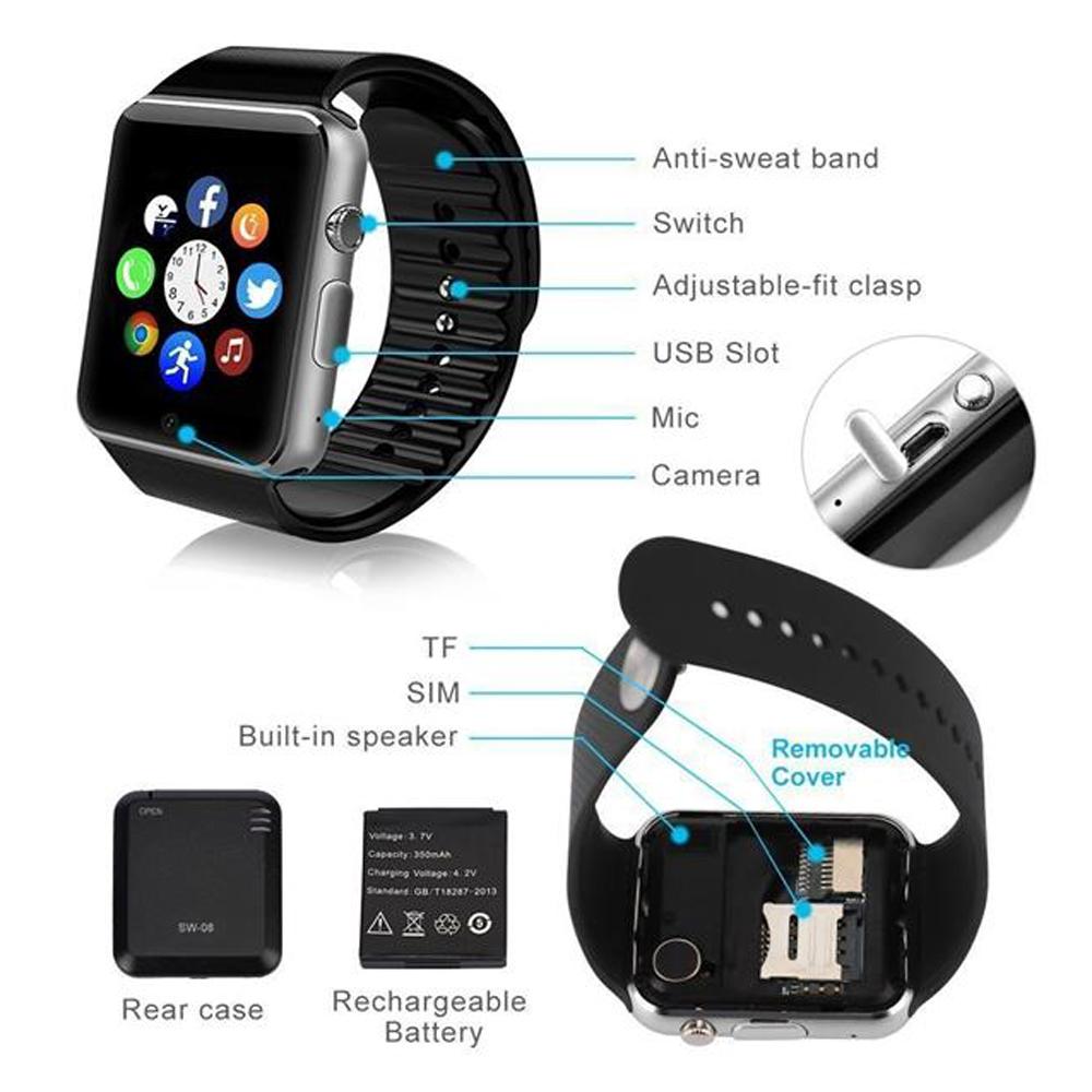 Smart Watch Jam Tangan Android A1 U10