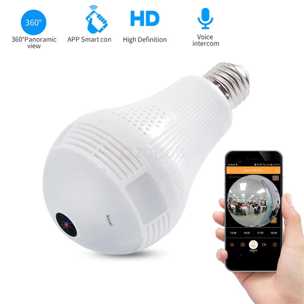 Kamera CCTV Wifi Bohlam 2MP IP Camera