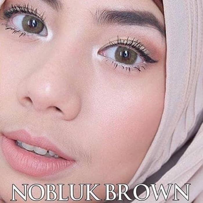 Promo - ORIGINAL Softlens Nobluk Brown (Coklat) Original
