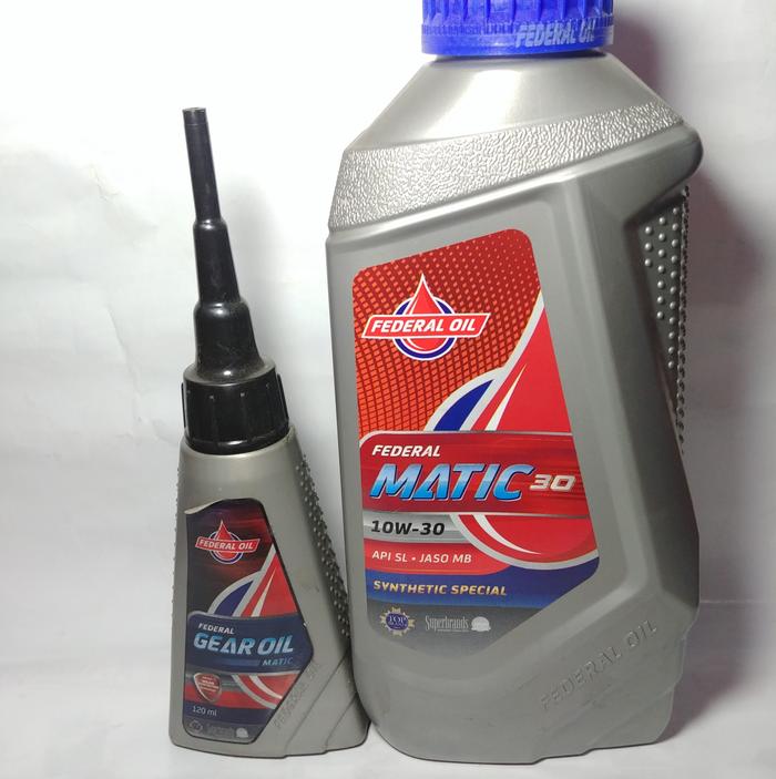 Oli Federal Matic 0.8L Dan Oli Gardan Federal