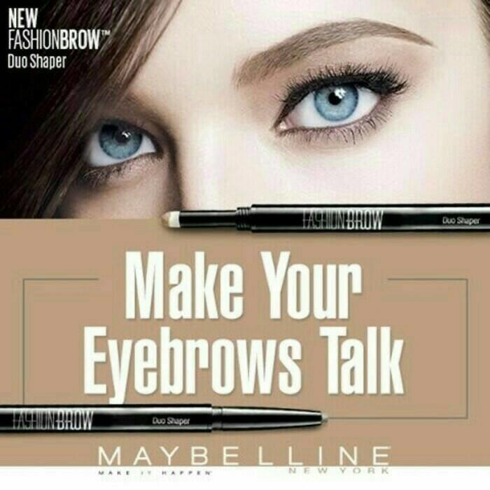 Termurah MAYBELLINE FASHION BROW DUO SHAPER (EYEBROW PENCIL)