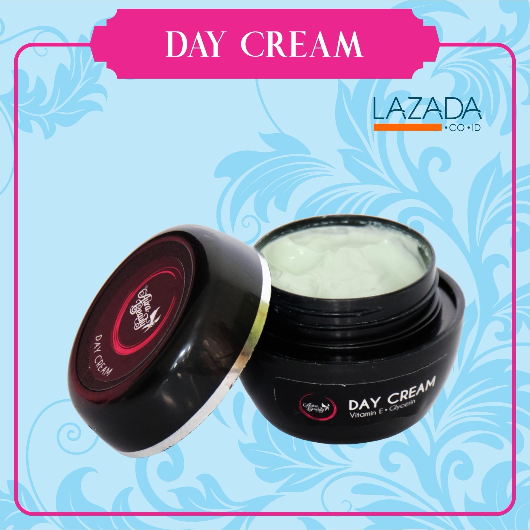 Aura Beauty Day Cream – Krim Siang – Pemutih dan Pencerah Wajah sekligus Menghilangkan Flek Bekas Jerawat dengan EXTRA VITAMIN E