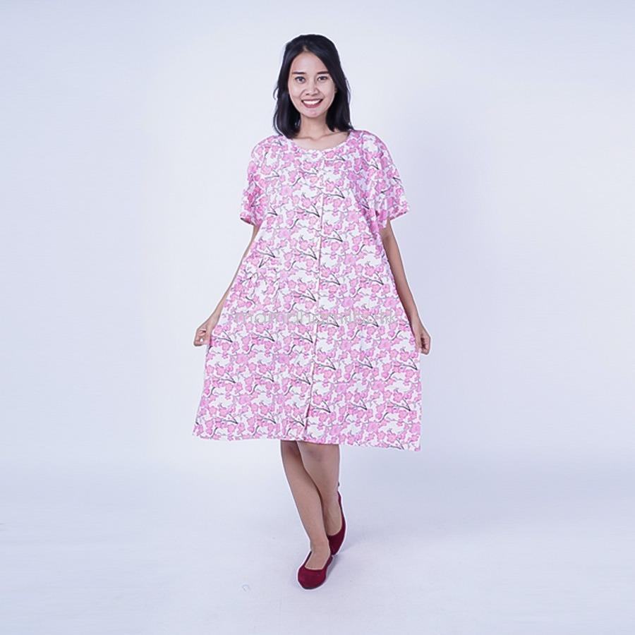 Ning Ayu Daster Hamil Menyusui Sakura FK - DS 443 / Baju Hamil untuk kerja Lengan Panjang / Baju Hamil Seksi / Baju Hamil Gamis / Baju Menyusui Modis / Baju menyusui Murah / Baju Menyusui Terbaru / Baju Menyusui Keren