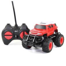 RC Mobil Bigfoot FJ Cruiser Mini Car Mainan Anak Remote Control - Merah