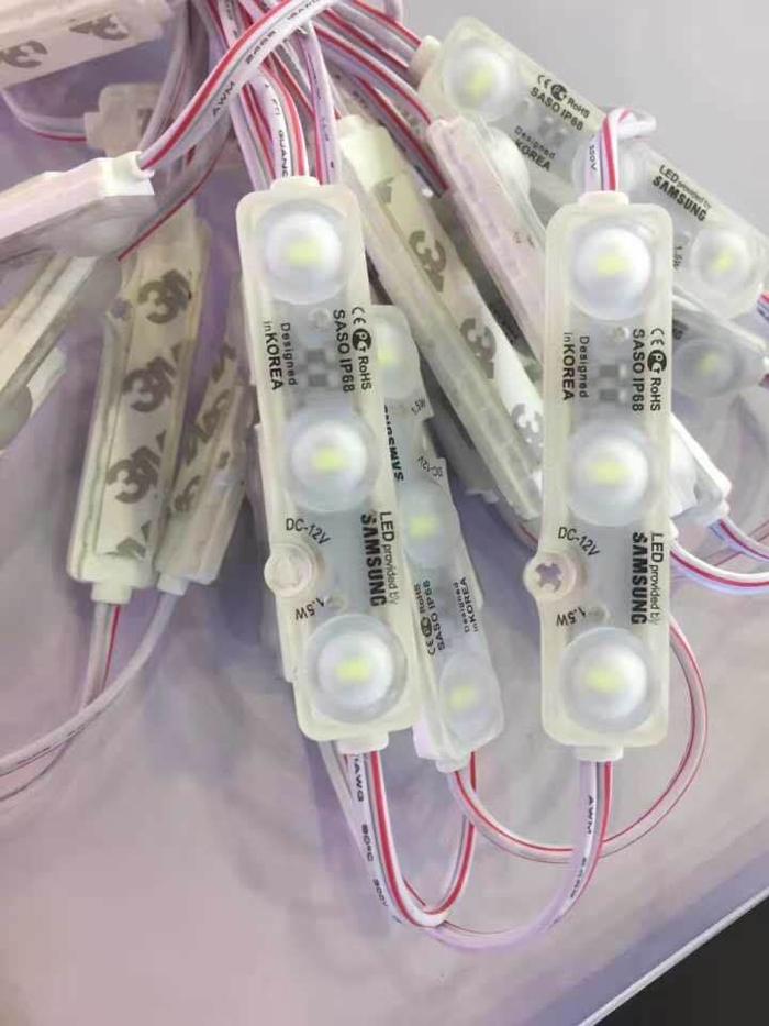 Harga Diskon!! Modul Led Strip 3 Mata Samsung Lampu Advertising Papan Nama 56305730 - ready stock