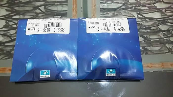 PALING LARIS lensa minus - lensa essilor crizal alize - lensa kacamata minus - plus