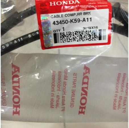 Kabel Rem Belakang Vario 150 Vario 125 Led Original Hon