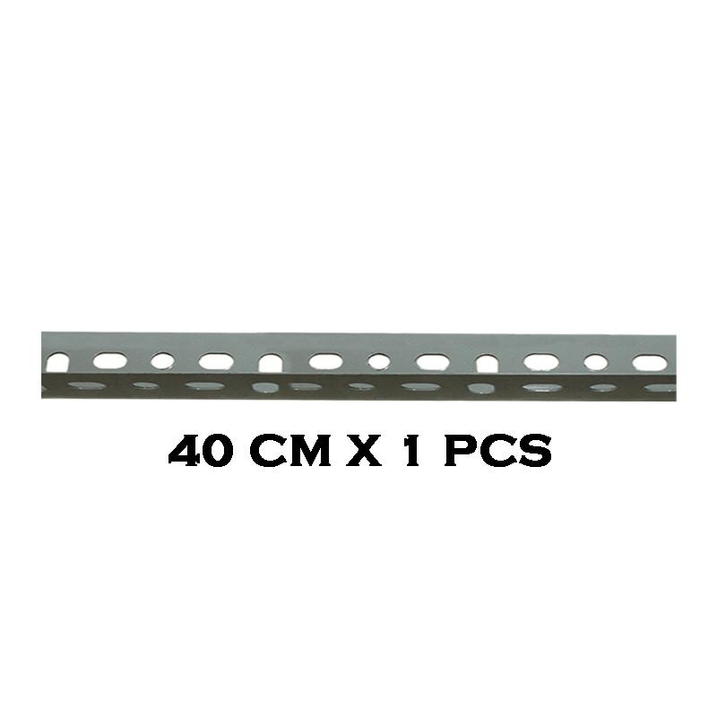 EELIC BER-1.2MM -40 CM Besi Siku Lubang Rak Serbaguna Tebal 1.2 MM cocok Dengan Panjang 40 CM
