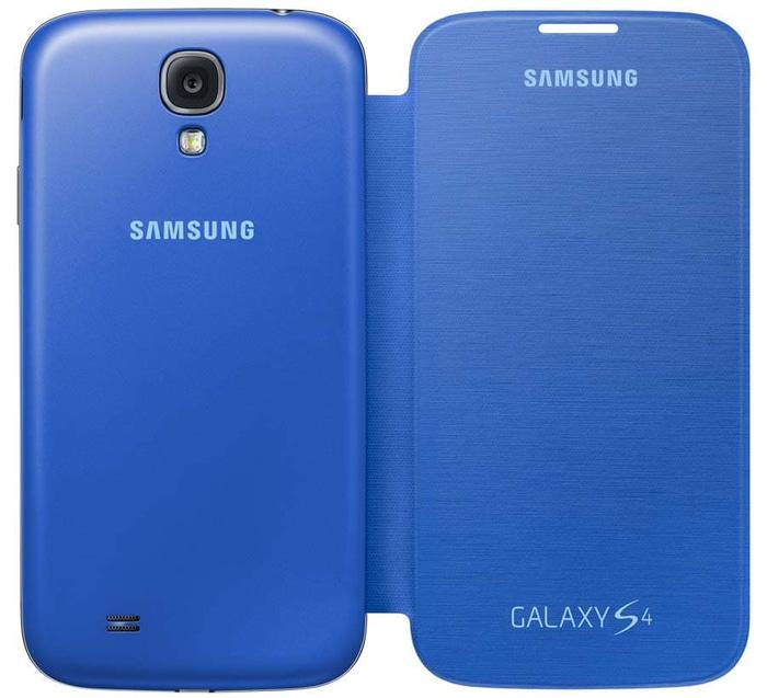 100% ORIGINAL Samsung Flipcover Galaxy S4 (harga promo) - BIRU