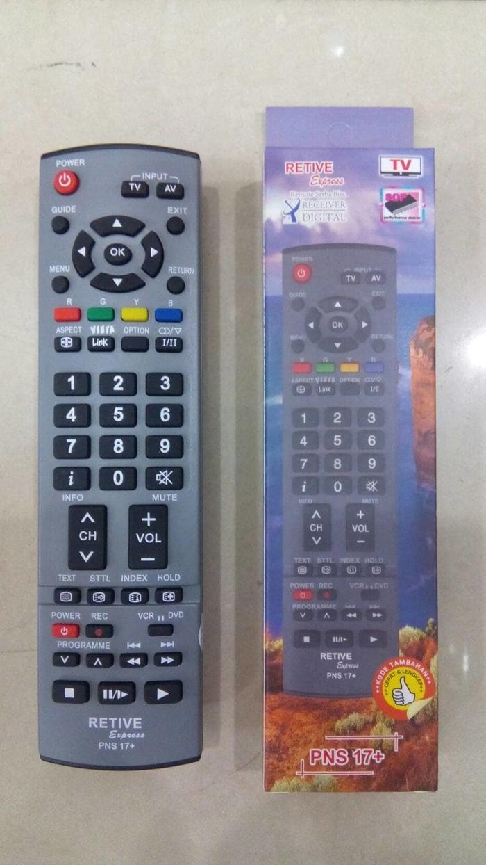 New Produk REMOT/REMOTE TV PANASONIC LCD/LED/PLASMA MULTI/UNIVERSAL NS
