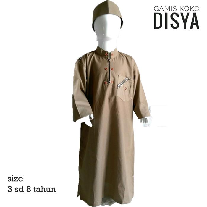 GAMIS KOKO ANAK / JUBAH GAMIS ANAK PRIA / BAJU MUSLIM ANAK LAKI LAKI