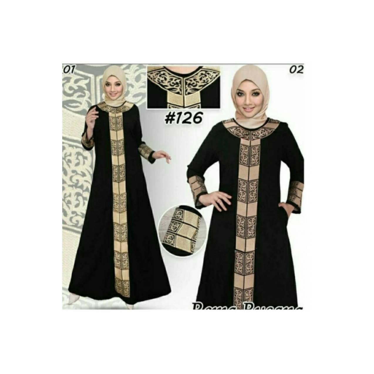 BAJU MUSLIM Abaya gamis abaya hitam arab