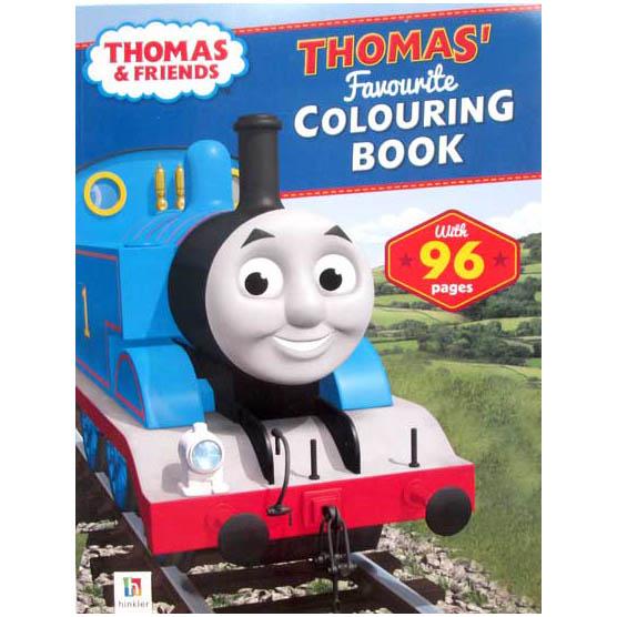 Terlaris Buku Cerita Anak Thomas and Friends Thomas Favourite Colouring Book with 96 pages Buku Dongeng Bergambar