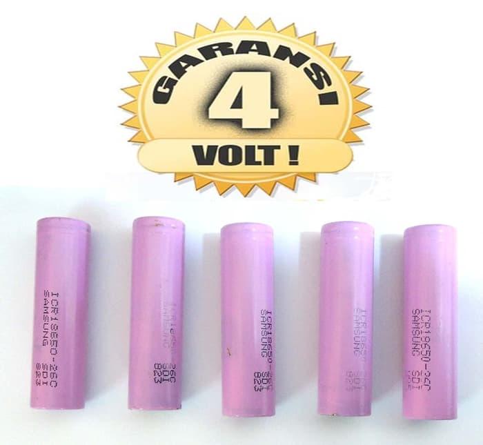 Cell Baterai Lithium Ion 18650 Copotan merk SAMSUNG