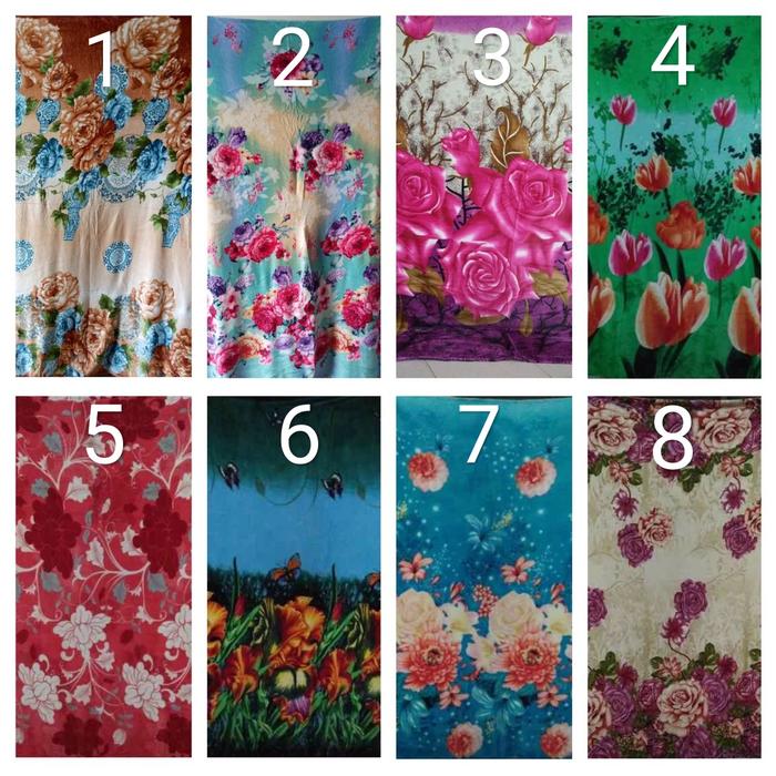 Selimut Bulu HALUS TEBAL Lembut Uk. 180x220cm.