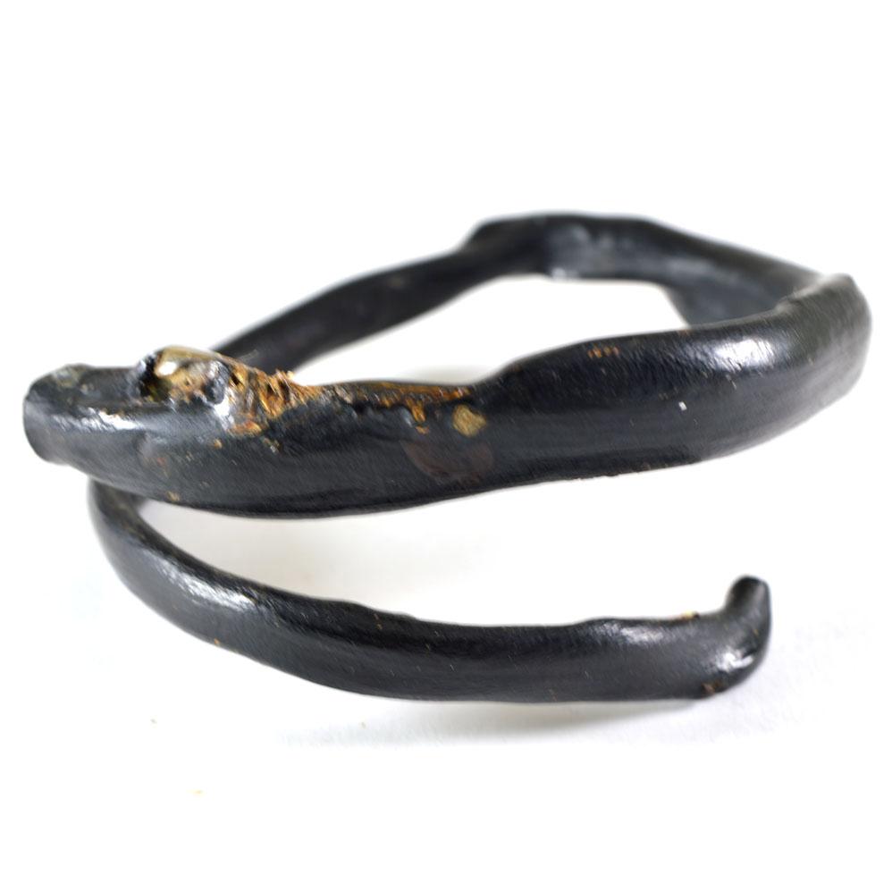 ICBEADS Gelang Akar Bahar Hitam Lentur ASLI
