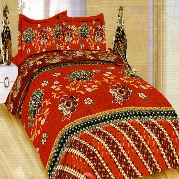 SPREI BONITA LARASATI No.2 QUEEN 160 SEPRAI SPRAI BATIK BUNGA FLOWER Exclusive
