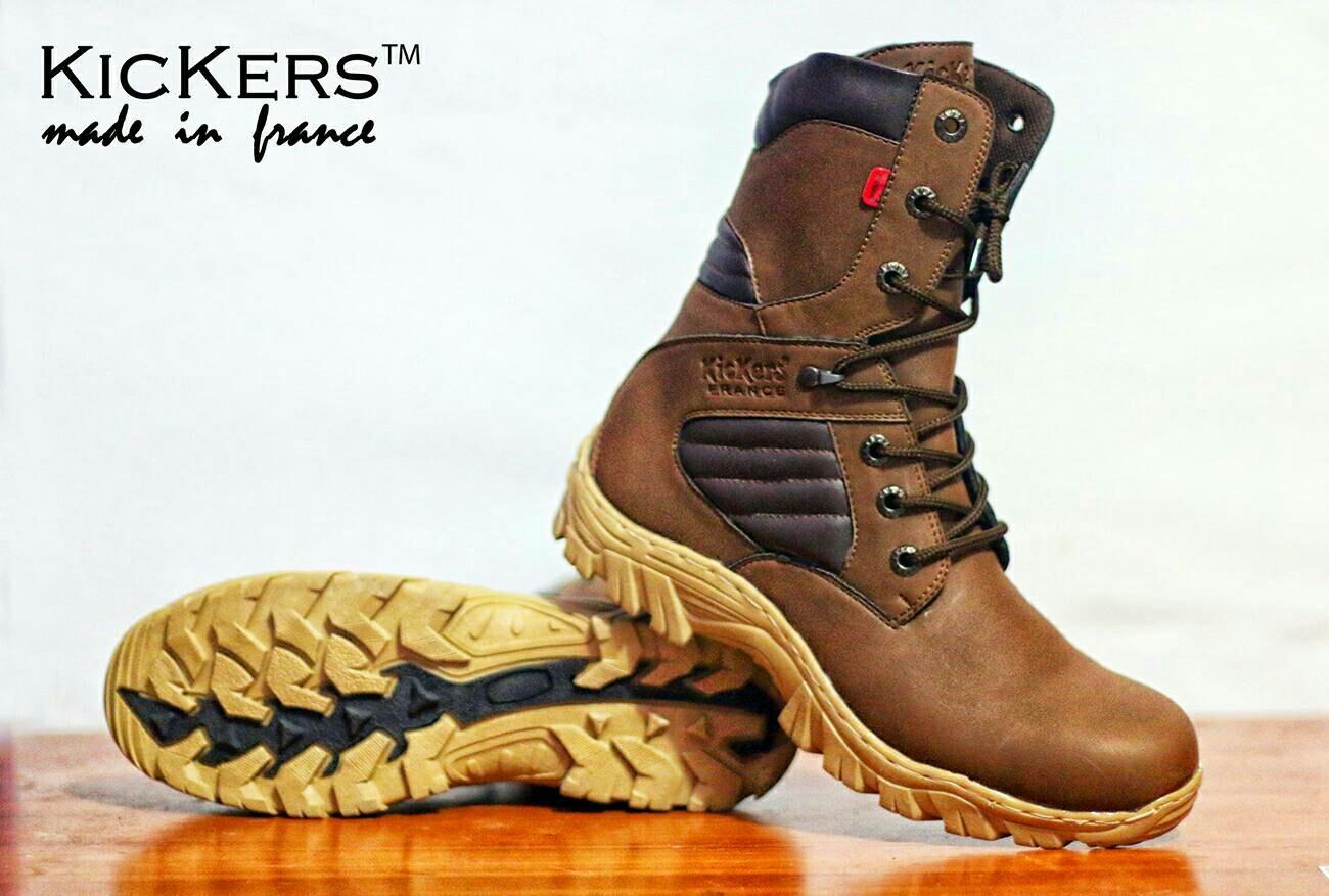 Sepatu PDL Terlaris Sepatu Boots Pria Kickers Safety Sepatu Outdoor