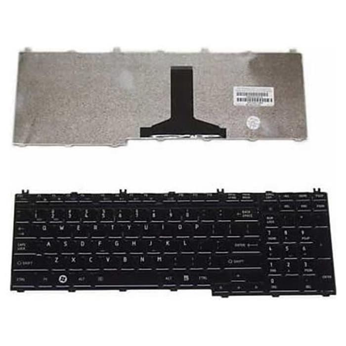 Keyboard Laptop Toshiba A500 L350 L355 L500 P300 Qosmio G50 Black