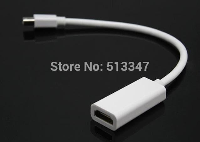 Terbaru!! Converter Mini Displayport Dp To Hdmi Cable For Apple Macbook Pc - ready stock