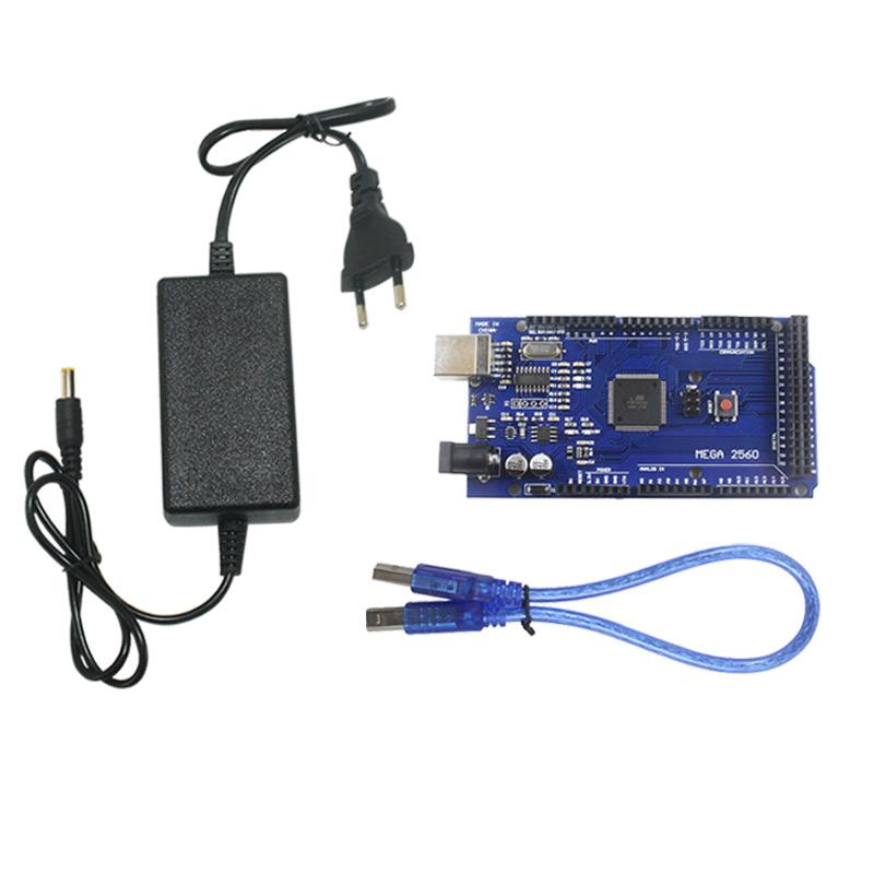 EELIC ARO-MEGA2560 MIX1 ARDUINO MEGA 2560 Kapasitas Program Terbesar + ADR-CCTV -2A Adaptor CCTV Kualitas baik + USB-MICRO Micro USB To USB Female OTG Data Adapter + USB-MINI Mini USB Male To USB Female OTG 5 Pin Male To USB Female