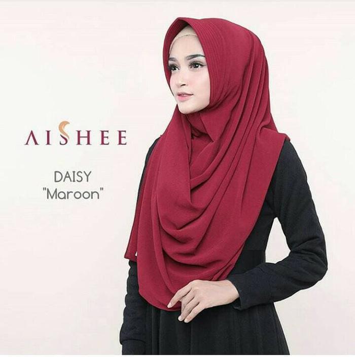 Hijab/Scraf/Pastan/Khimar Daisy - Marun