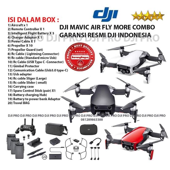 PALING DICARI DJI Mavic Air Fly More Combo - Drone Mavic GARANSI RESMI DJI INDONESIA